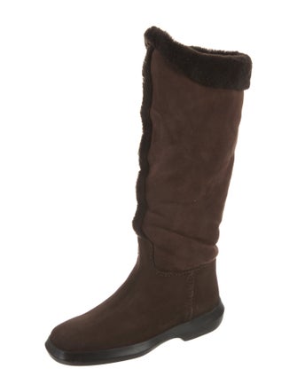 Tod's Suede Riding Boots