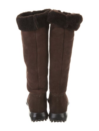 Tod's Suede Riding Boots