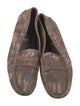 Tod's Suede Printed Loafers