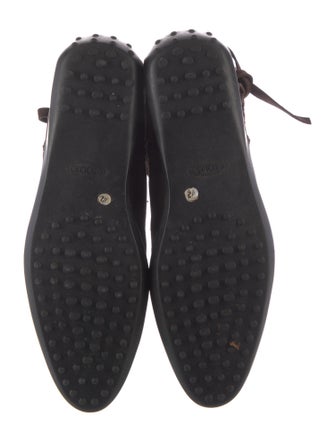 Tod's Suede Lace-Up Boots