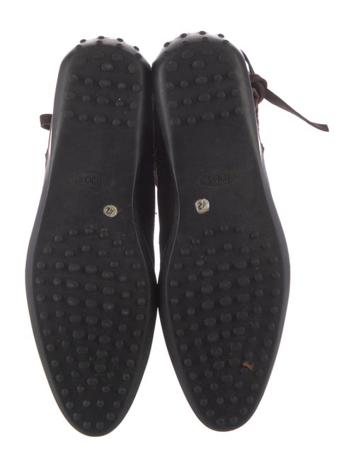 Tod's Suede Lace-Up Boots