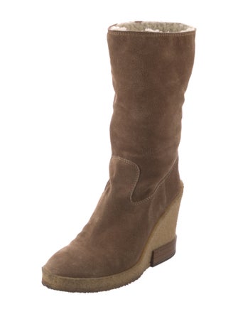 Tod's Suede Riding Boots