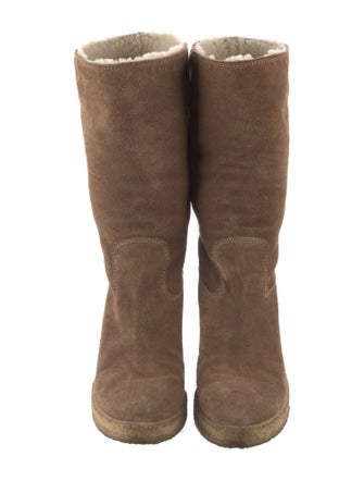 Tod's Suede Riding Boots