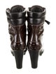 Tod's Patent Leather Combat Boots