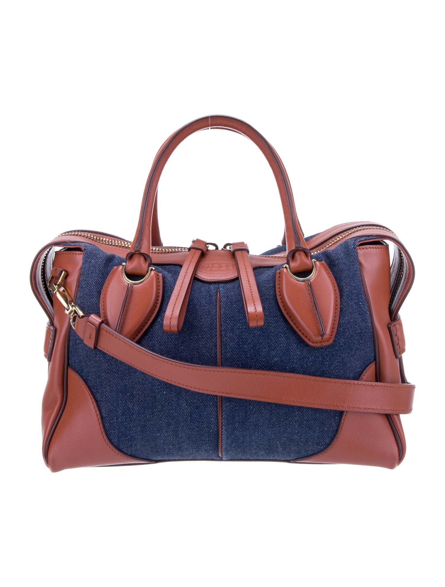 Tod's Calf Leather Top Handle Bag