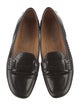 Tod's Patent Leather Fringe Trim Accent Loafers