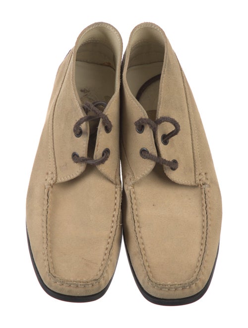 Tod's Suede Lace-Up Boots