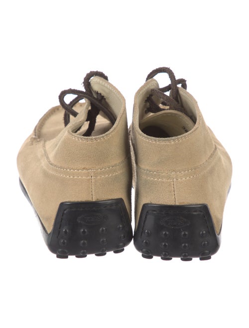 Tod's Suede Lace-Up Boots