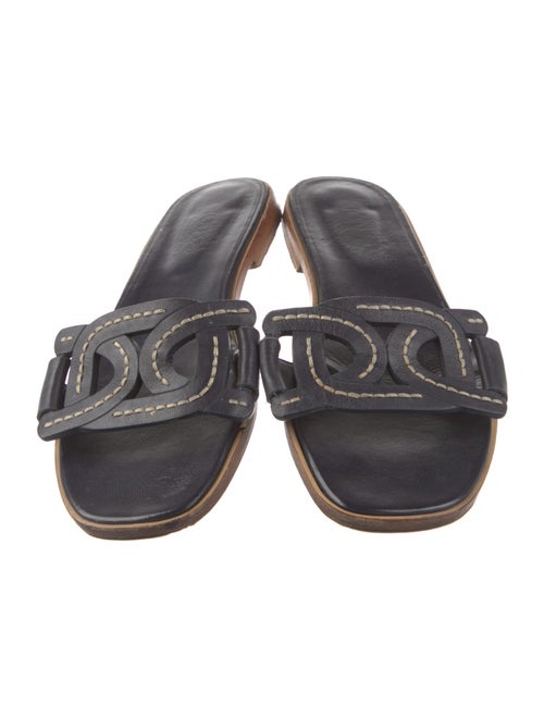 Tod's Leather Slides