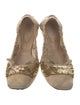 Tod's Suede Sequin Embellishments Flats