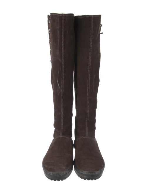 Tod's Suede Riding Boots