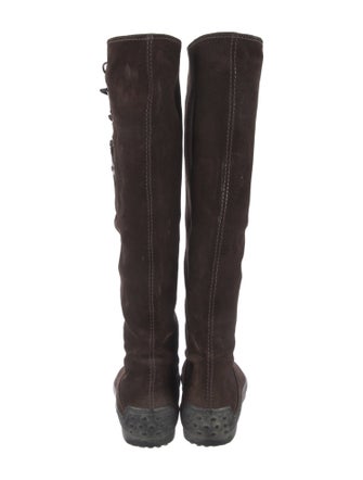 Tod's Suede Riding Boots