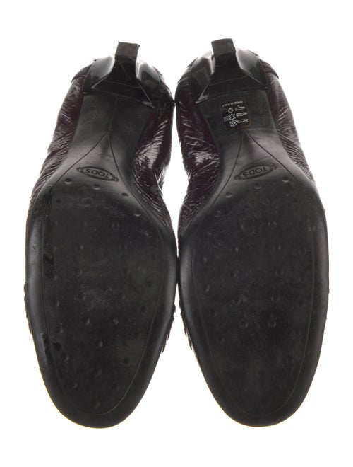 Tod's Patent Leather Studded Accents Pumps