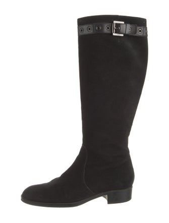 Tod's Suede Riding Boots