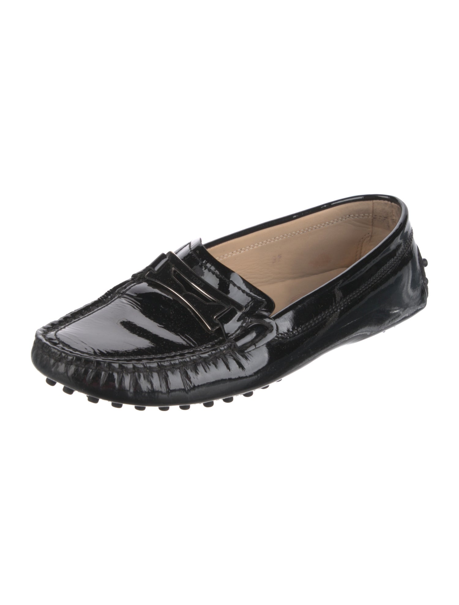 Tod's Patent Leather Loafers