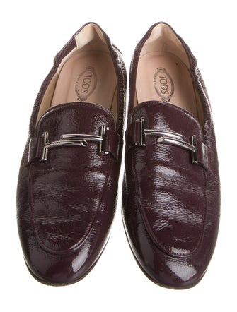 Tod's Patent Leather Loafers