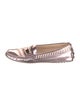 Tod's Leather Whipstitch Trim Loafers