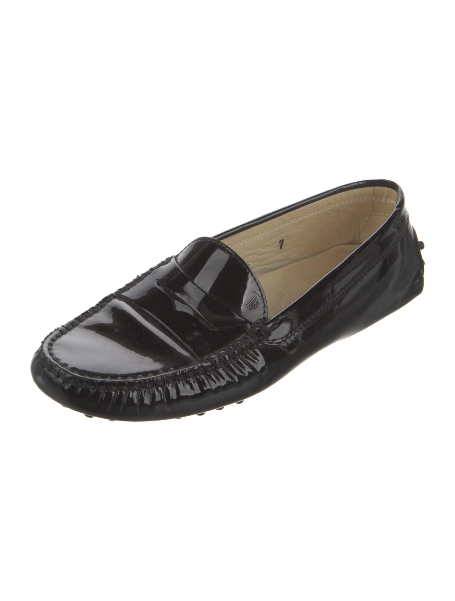 Tod's Patent Leather Loafers