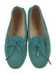 Tod's Suede Whipstitch Trim Moccasins