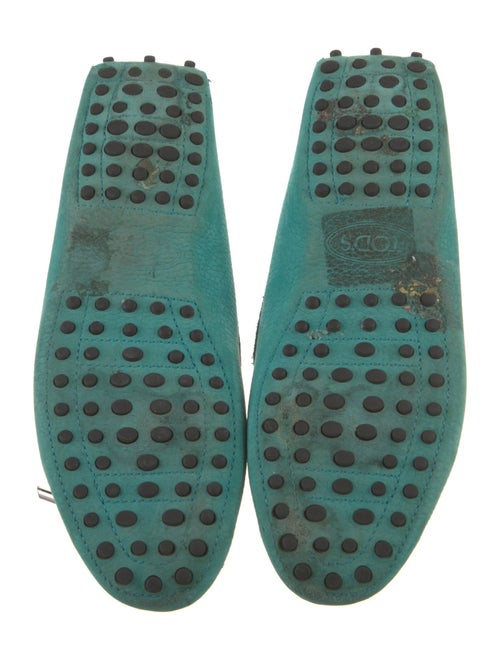 Tod's Suede Whipstitch Trim Moccasins