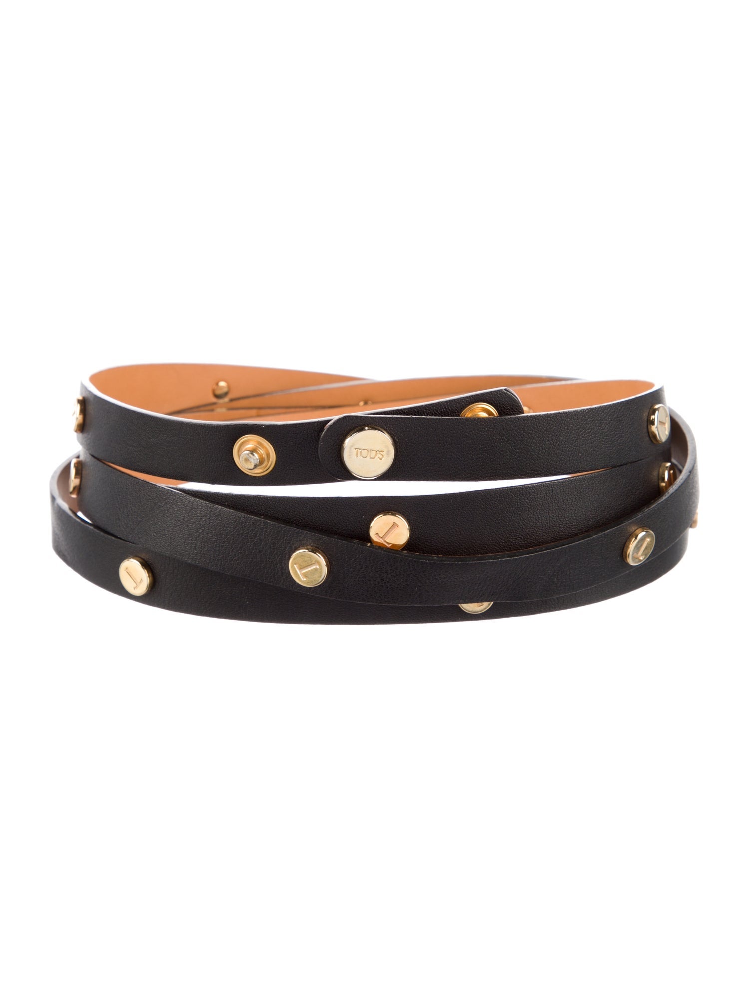 Tod's Skinny Leather Belt