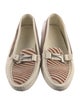 Tod's Patent Leather Striped Loafers