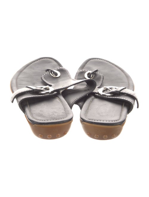 Tod's Leather Slides
