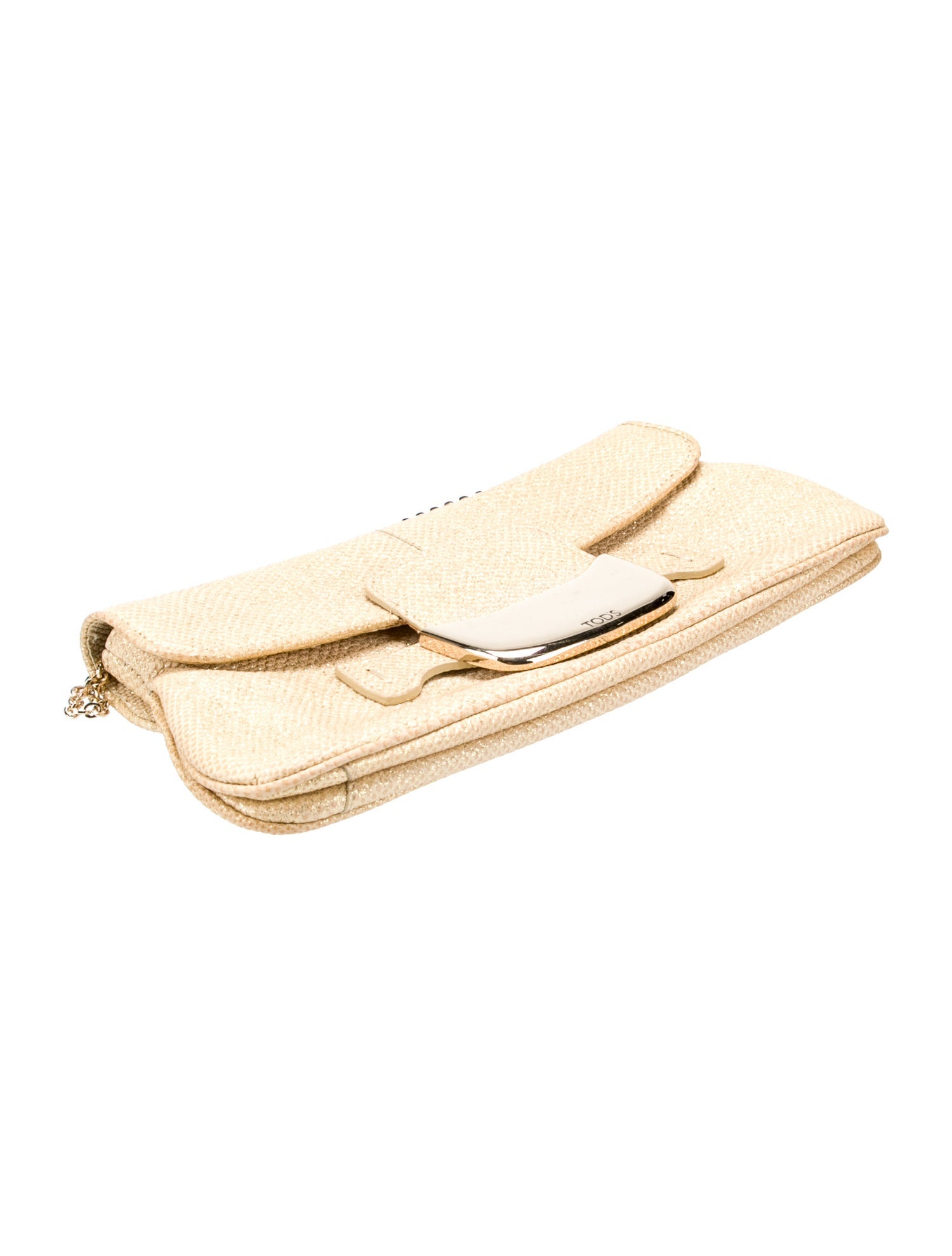 Tod's Embossed Leather Shoulder Bag