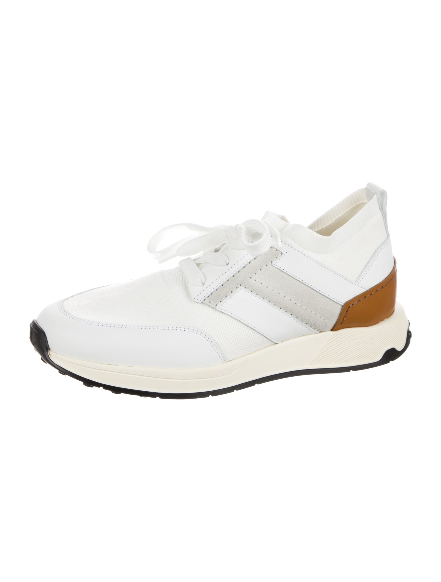 Tod's Leather Printed Athletic Sneakers