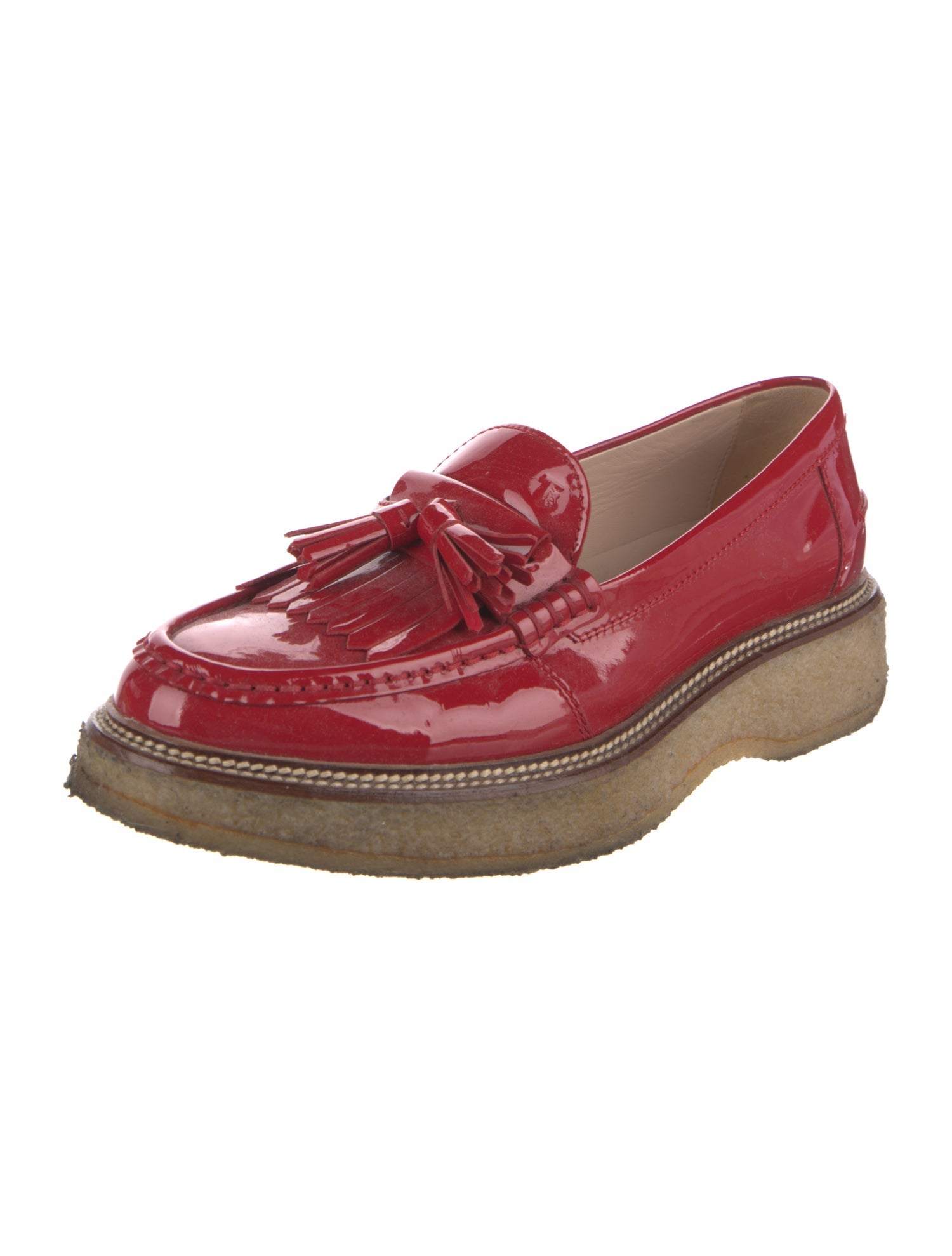 Tod's Patent Leather Loafers