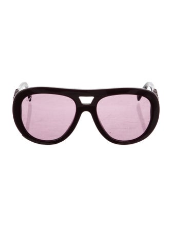 Tod's Aviator Tinted Sunglasses
