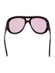 Tod's Aviator Tinted Sunglasses