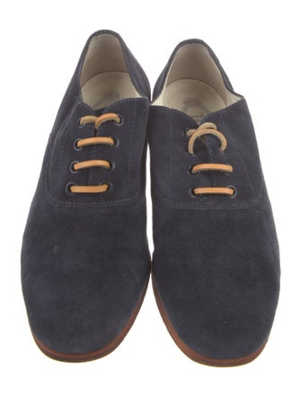 Tod's Suede Oxfords