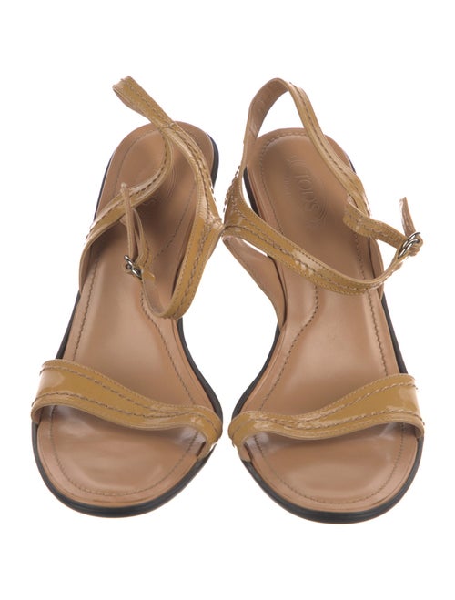 Tod's Patent Leather Sandals