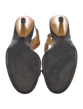 Tod's Patent Leather Sandals