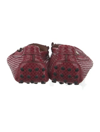 Tod's Snakeskin Loafers