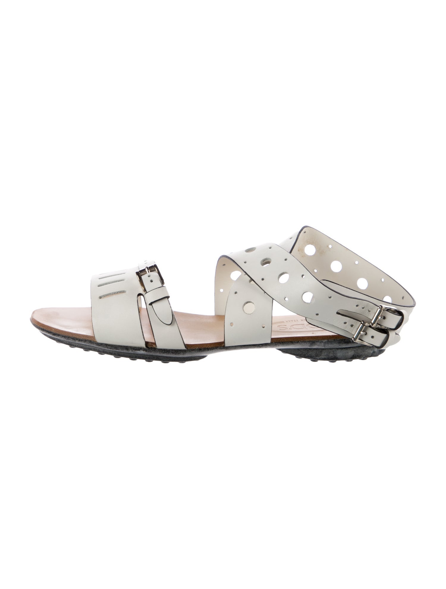 Tod's Patent Leather Gladiator Sandals