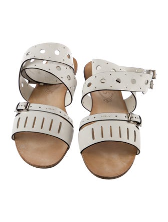 Tod's Patent Leather Gladiator Sandals