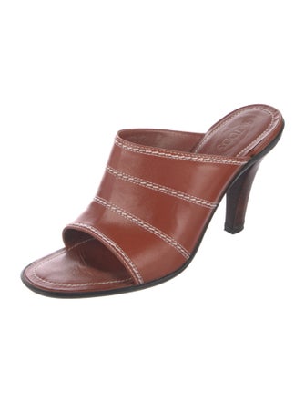 Tod's Leather Slides