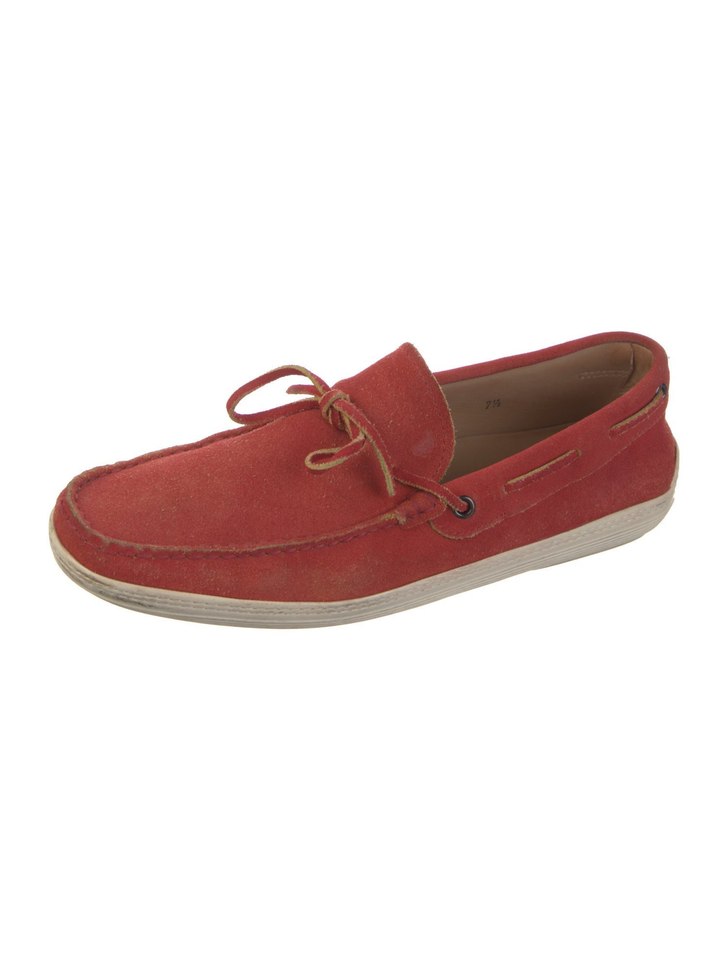 Tod's Suede Boat Shoes