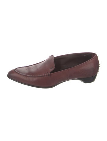Tod's Flats Leather Loafers 9.5