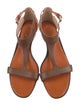 Tod's Leather Slingback Sandals