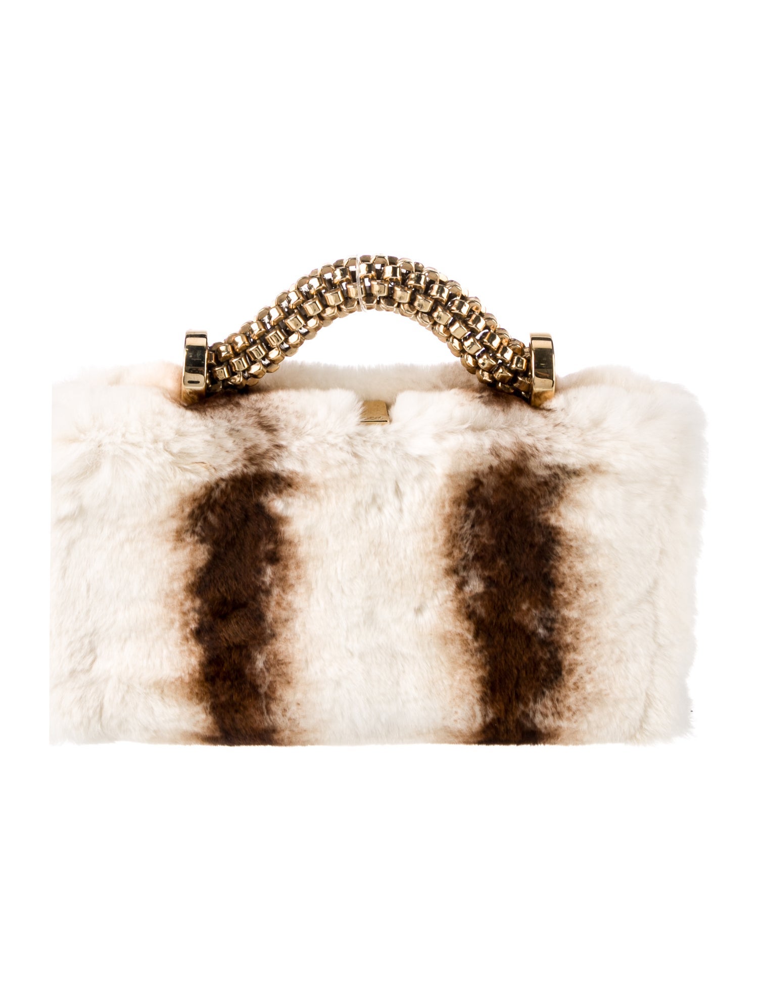 Tod's Fur Top Handle Bag