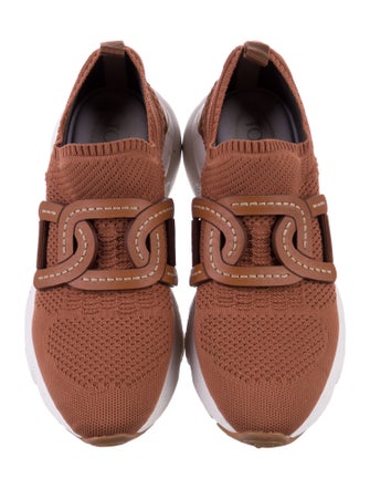 Tod's Lasercut Accents Sock Sneakers