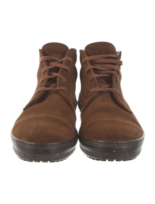 Tod's Suede Lace-Up Boots