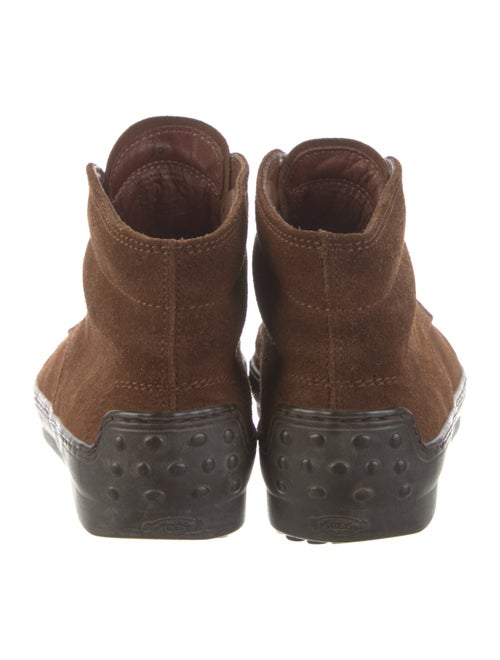 Tod's Suede Lace-Up Boots