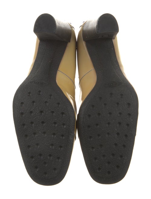 Tod's Patent Leather Bow Accents Pumps