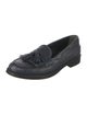 Tod's Leather Tassel Accents Loafers