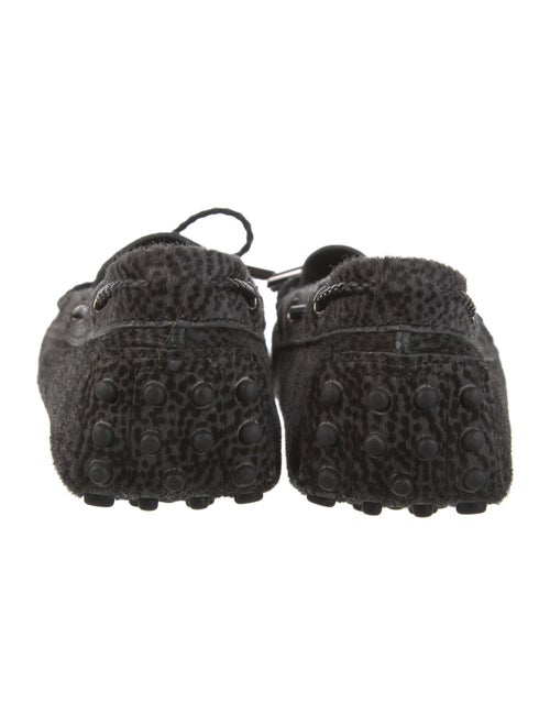 Tod's Ponyhair Printed Moccasins