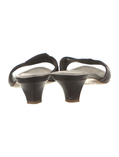 Tod's Leather Slides